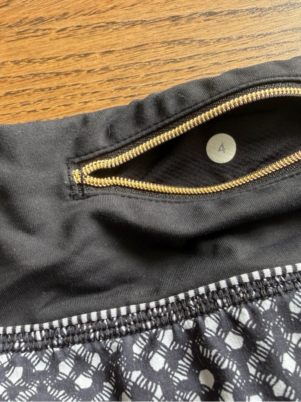 Lululemon Run Speed Shorts in a Dottie Eyelet pattern - Picture 3 of 4